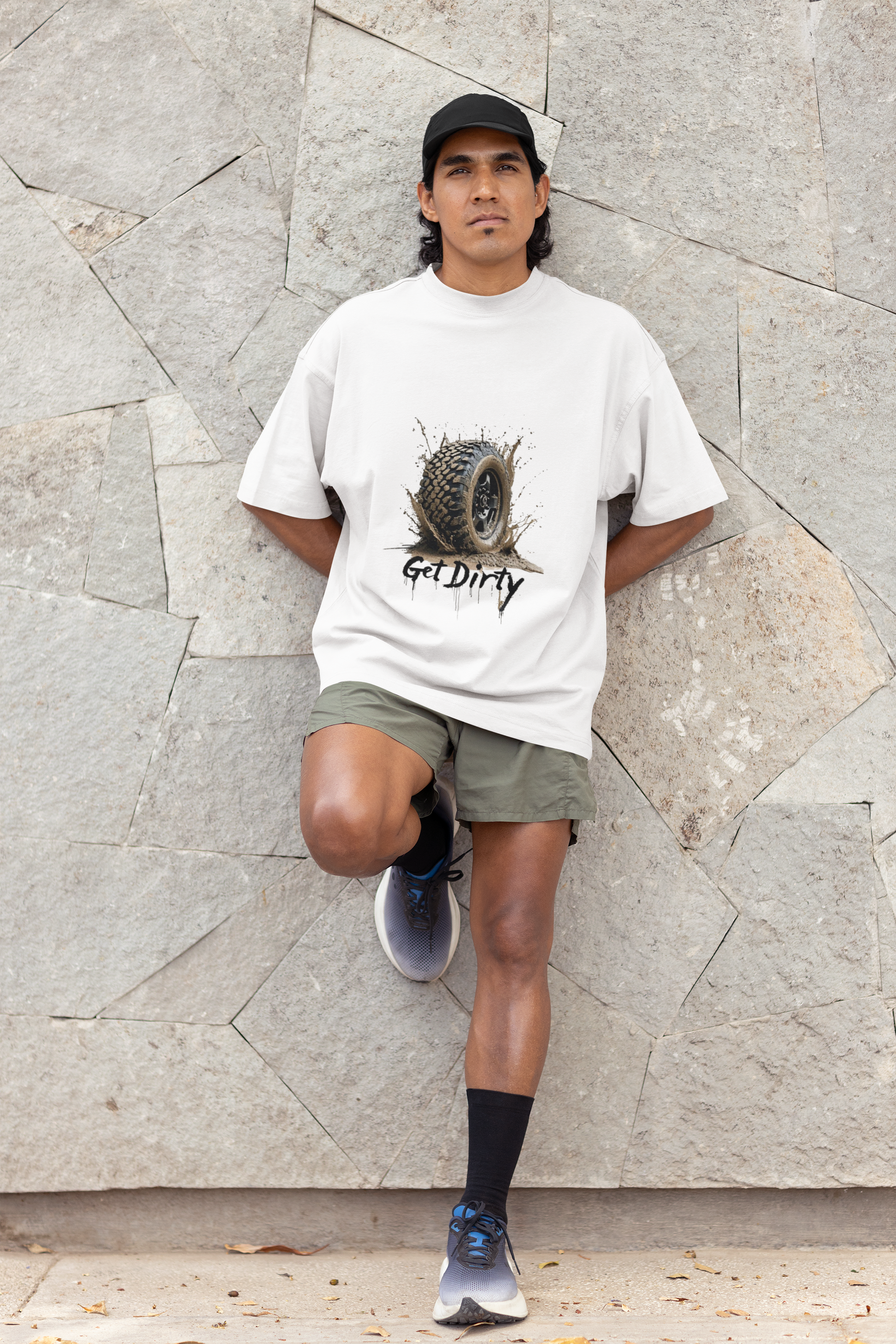 Gotoarts wears Unisex Oversized Standard T-Shirt