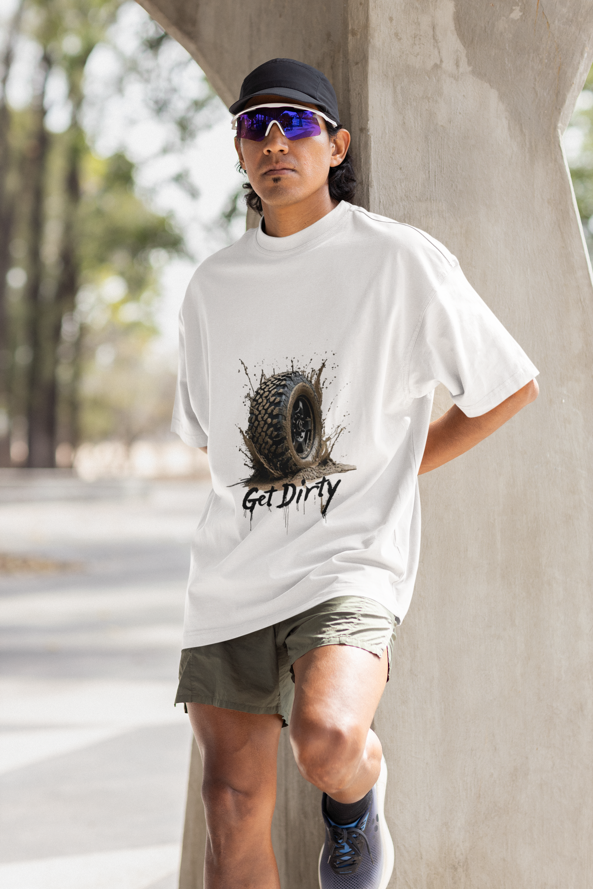 Gotoarts wears Unisex Oversized Standard T-Shirt