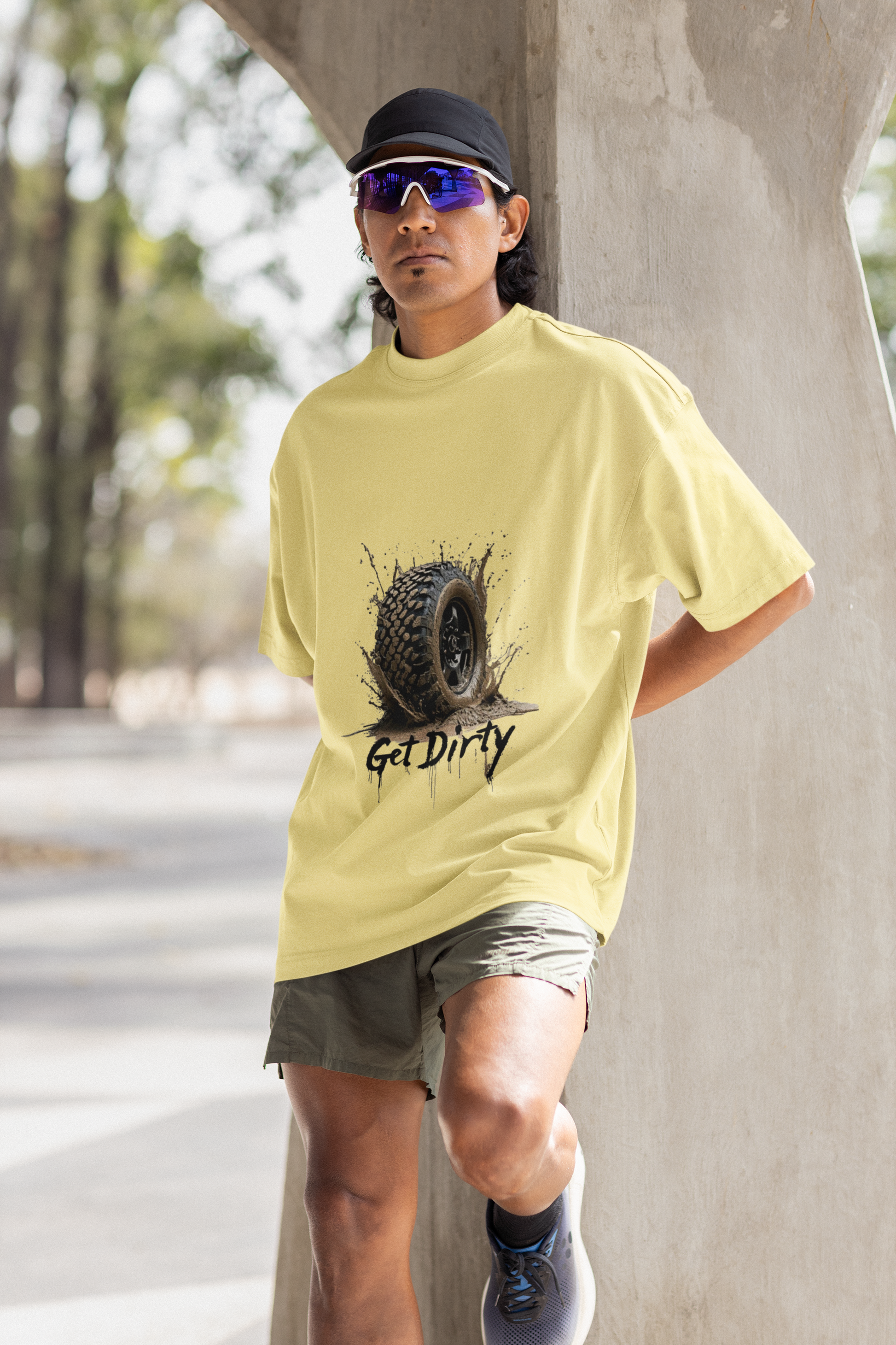 Gotoarts wears Unisex Oversized Standard T-Shirt