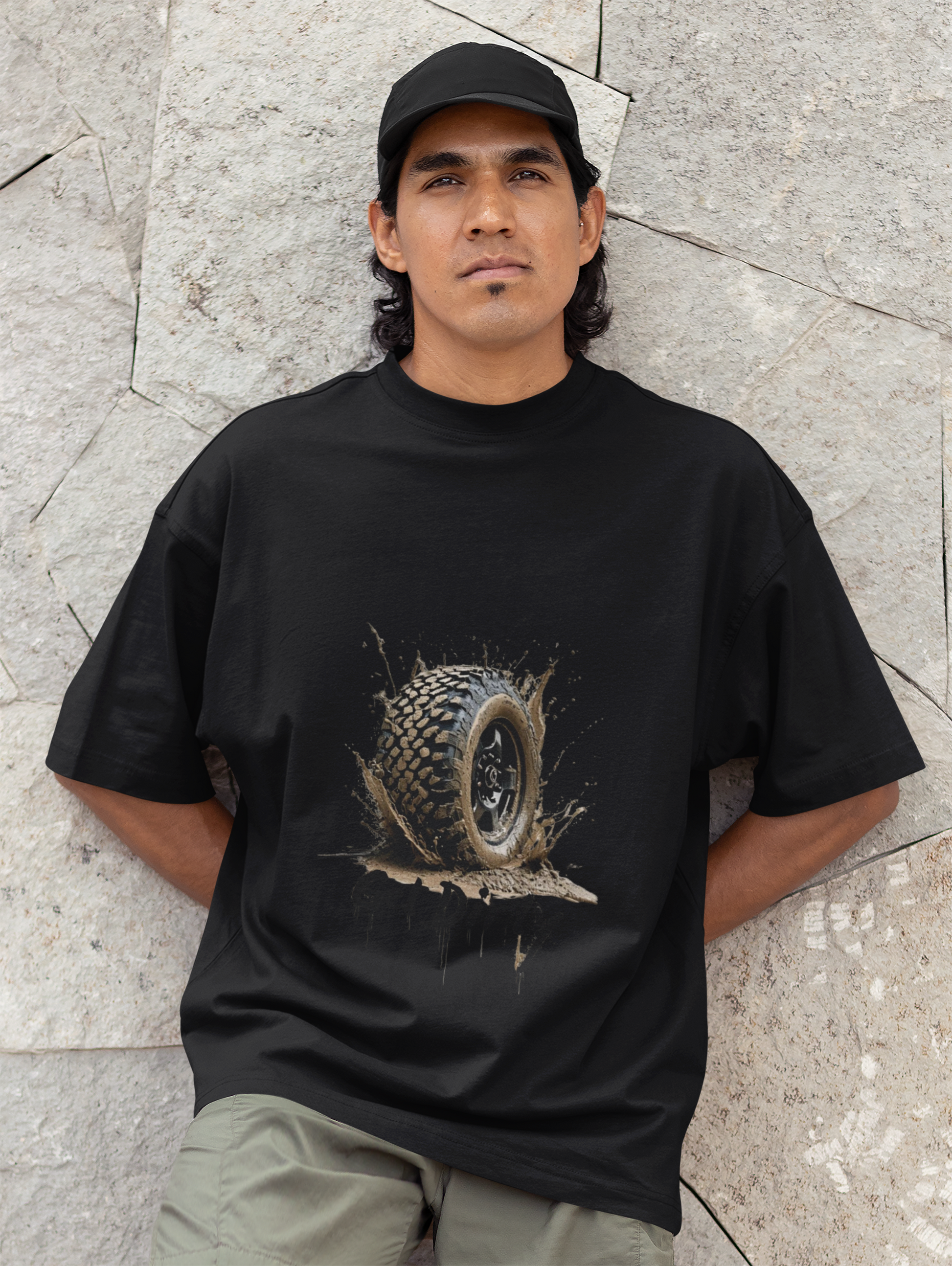 Gotoarts wears Unisex Oversized Standard T-Shirt
